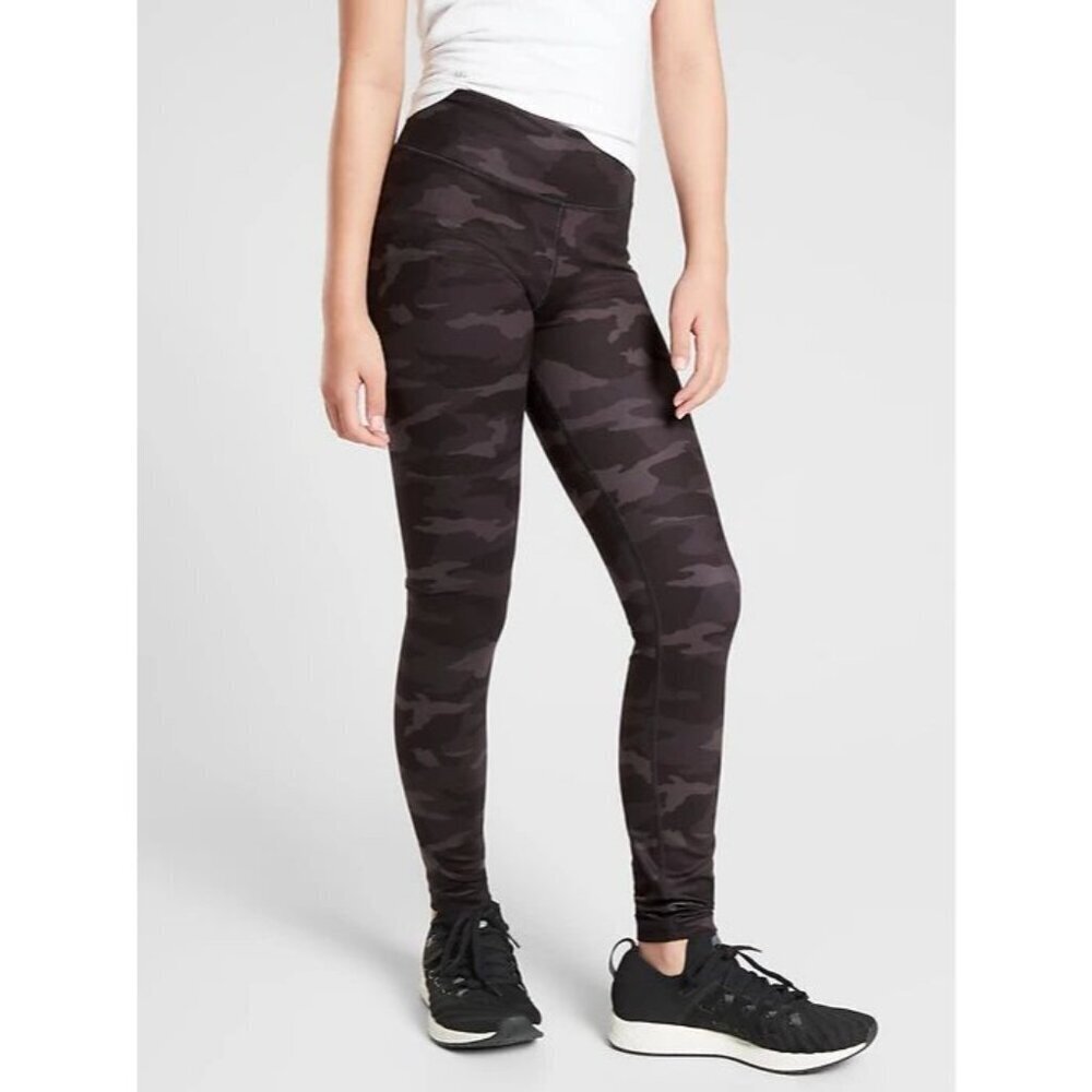Athleta Military Camo High Waist Women's Leggings Size Medium